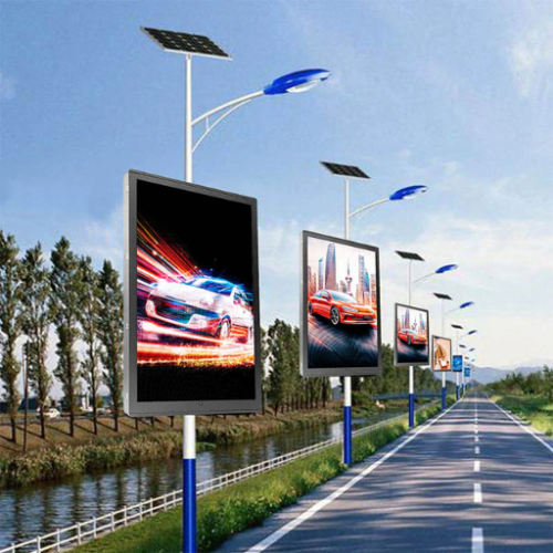 Pole-Mounted Street LED Displays Pole-Mounted Street LED Displays